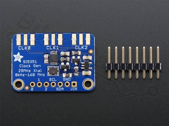 Clock generator - Si5351A Breakout - 8KHz to 160MHz - Adafruit 2045
